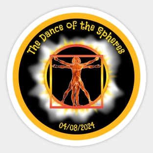 Dance of Spheres 24 Sticker